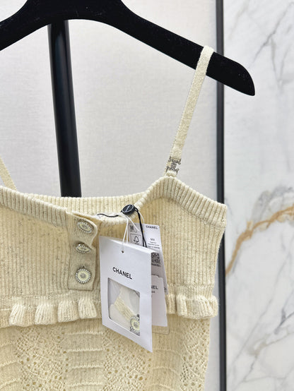 Chan 25ss knit camisole