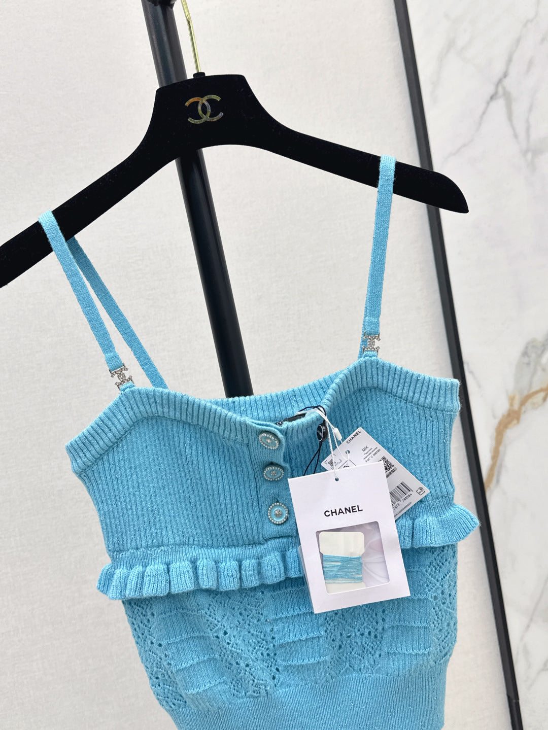 Chan 25ss knit camisole