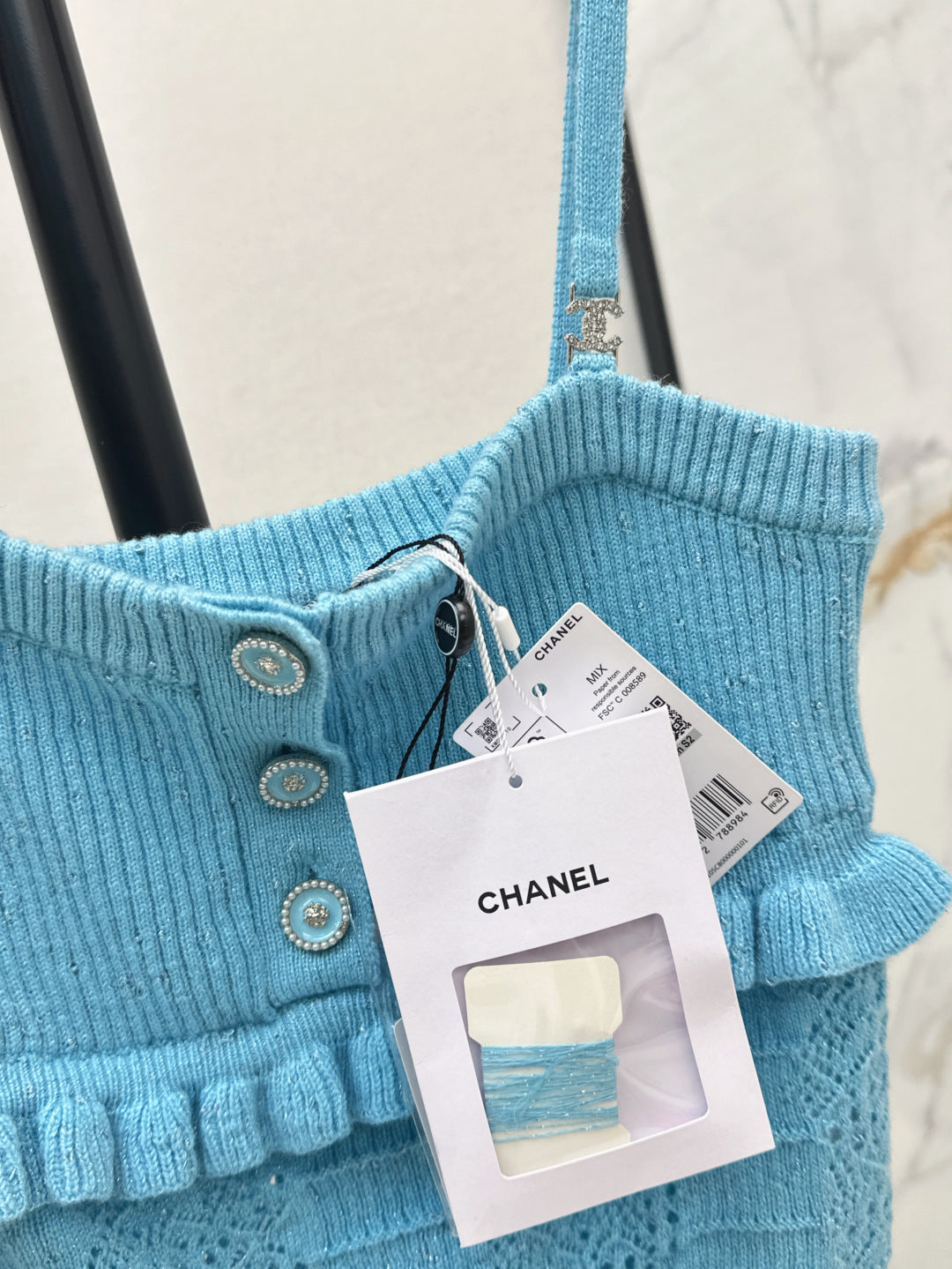Chan 25ss knit camisole