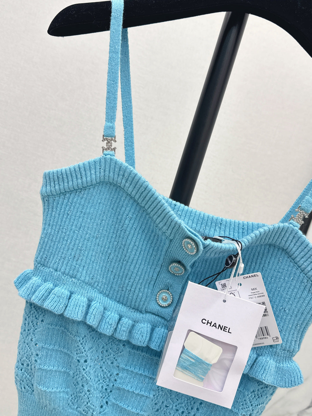 Chan 25ss knit camisole