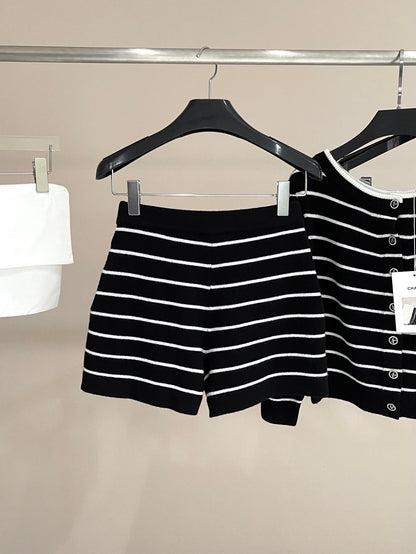 Chan 25ss knit skort
