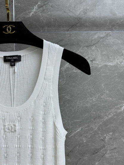 Chan 24ss knit vest
