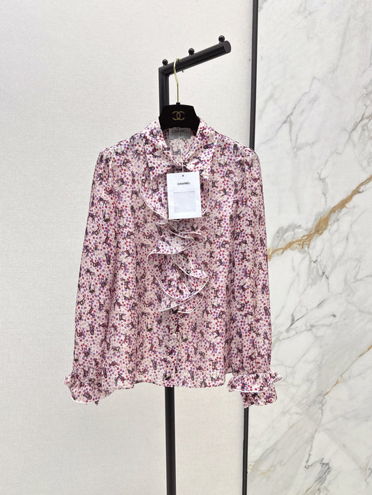 Chan 25fw silk shirt