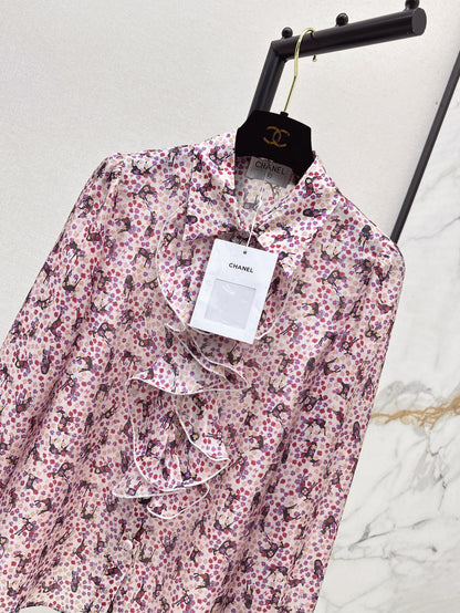 Chan 25fw silk shirt
