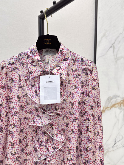 Chan 25fw silk shirt