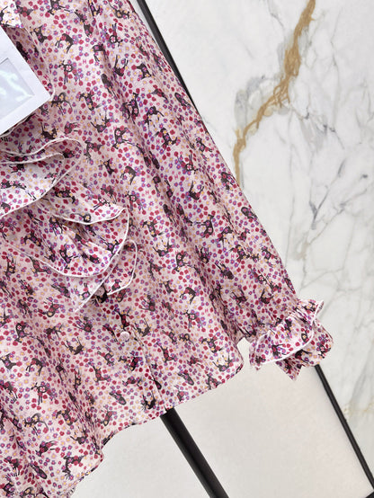 Chan 25fw silk shirt