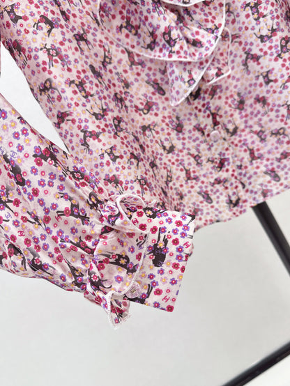 Chan 25fw silk shirt