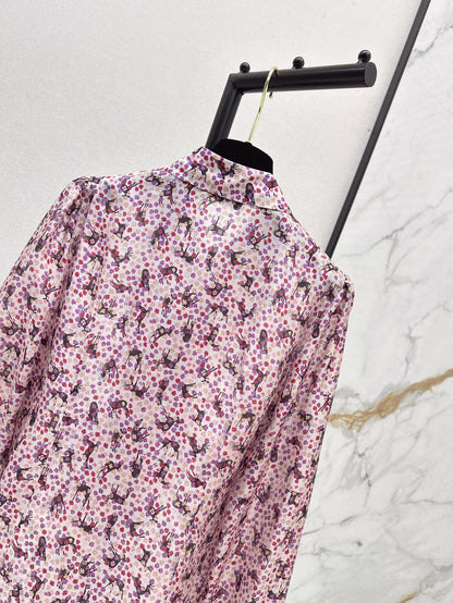 Chan 25fw silk shirt