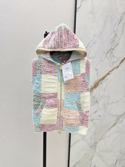 Chan 25fw hooded vest