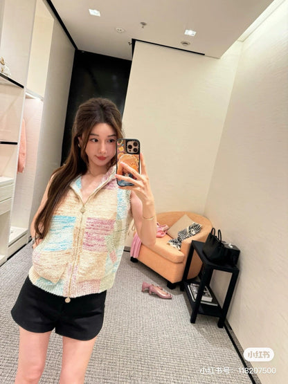 Chan 25fw hooded vest