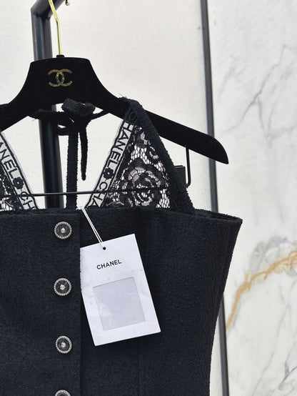 Chan 25ss lace tube top
