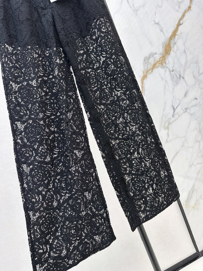 Chan 25ss lace pants