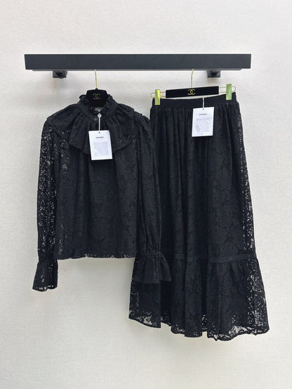 Chan 25ss lace shirt