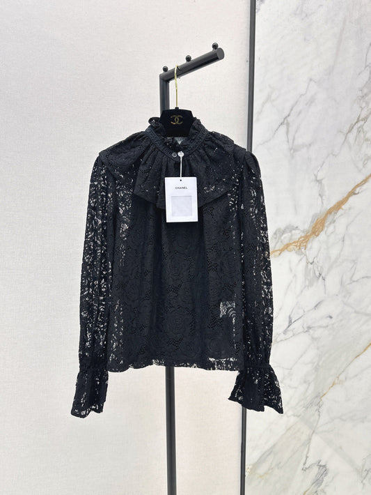 Chan 25ss lace shirt