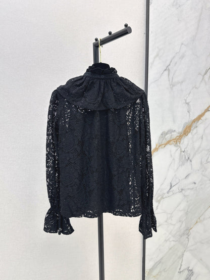 Chan 25ss lace shirt