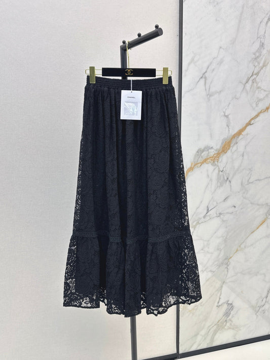 Chan 25ss lace skirt