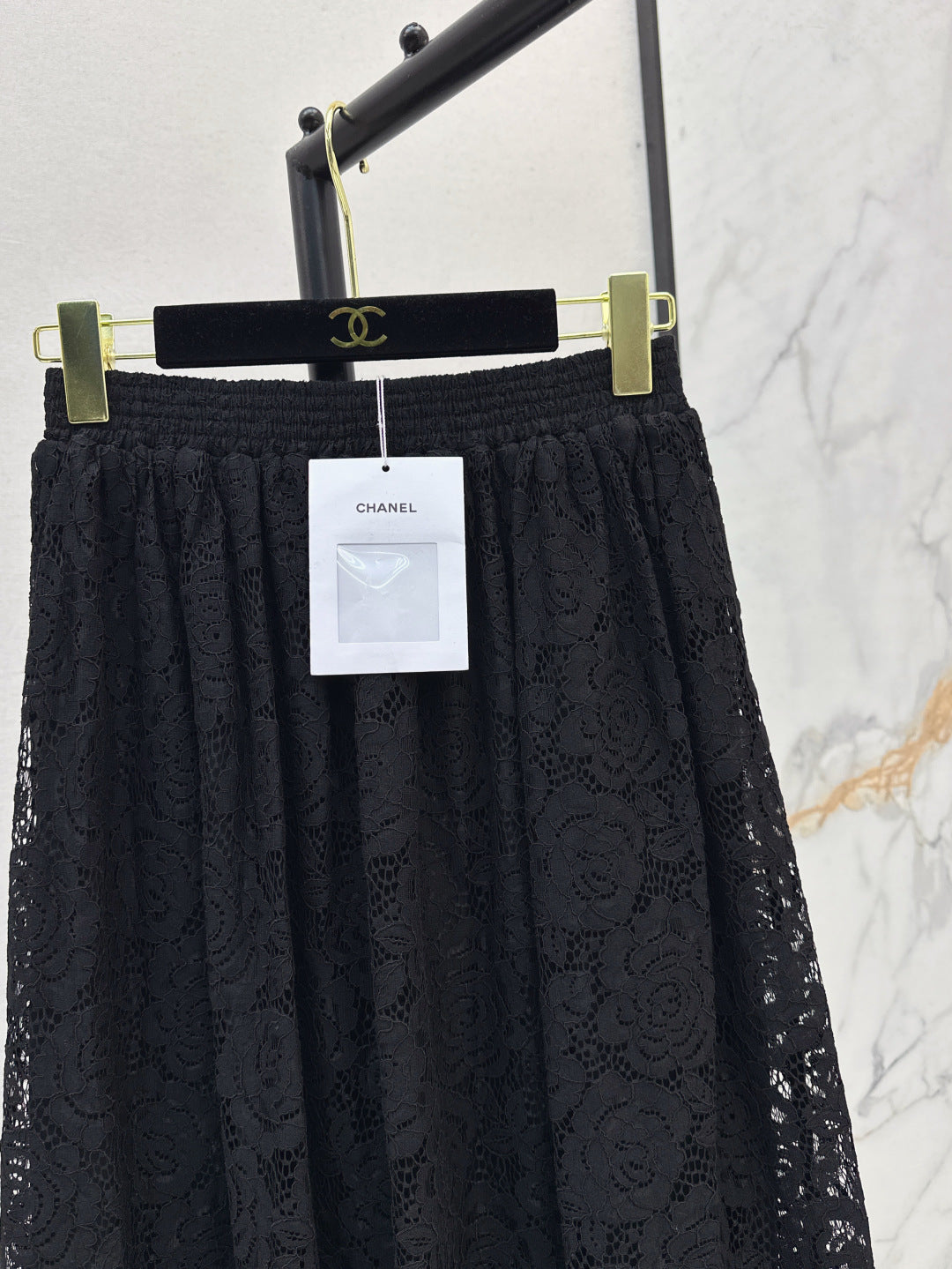 Chan 25ss lace skirt