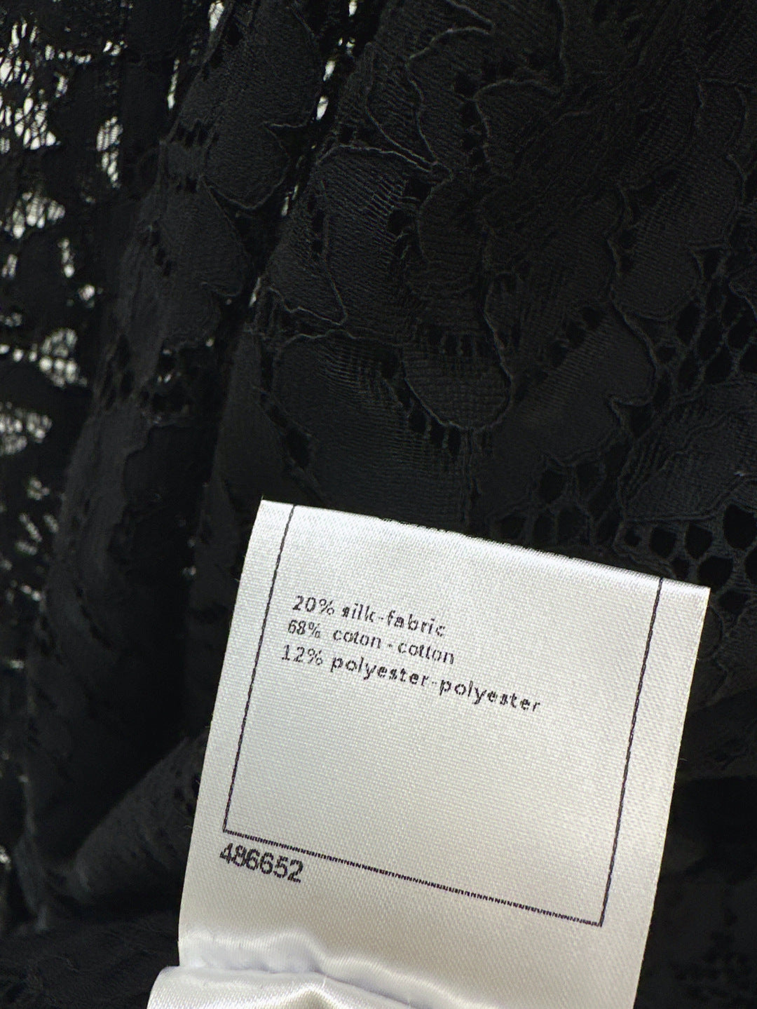 Chan 25ss lace skirt