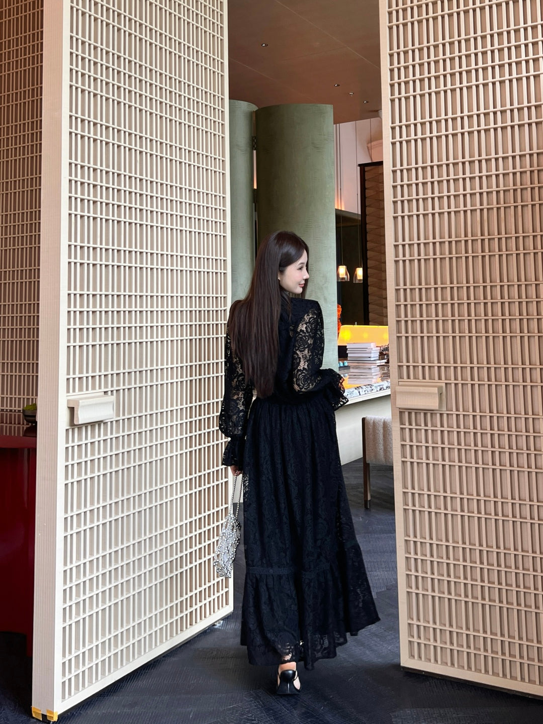 Chan 25ss lace shirt