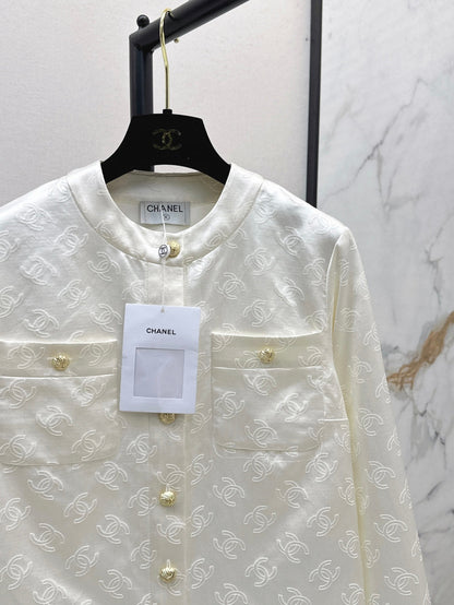 Chan 25fw silk jacket