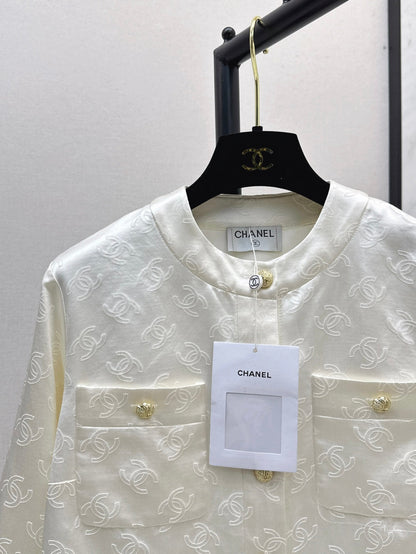 Chan 25fw silk jacket