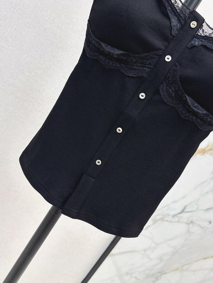 Chan 25ss lace camisole
