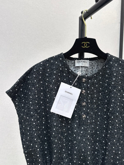 Chan 25fw jacquard dress