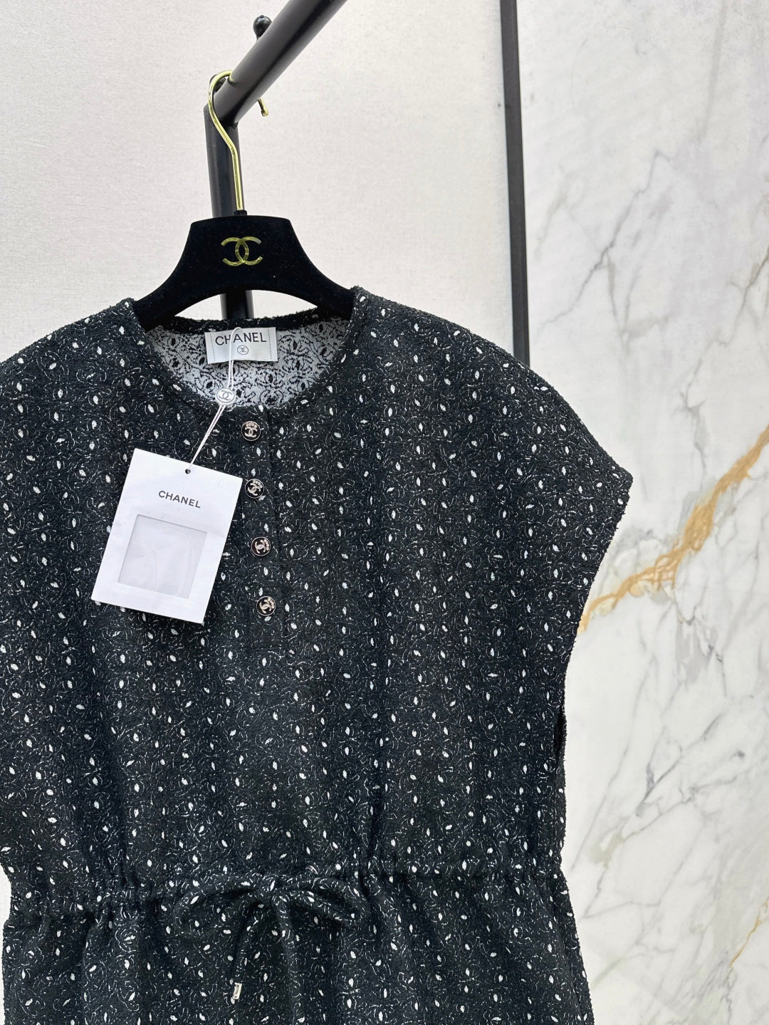 Chan 25fw jacquard dress