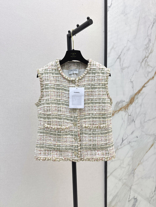 Chan 25fw woven vest