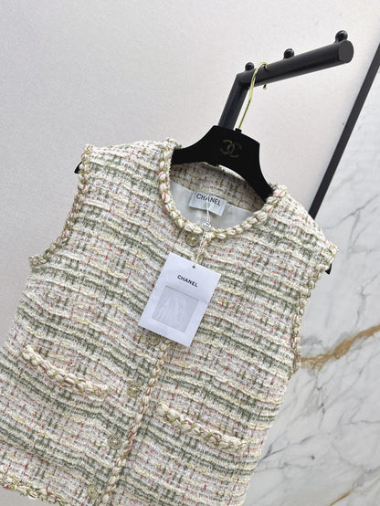 Chan 25fw woven vest
