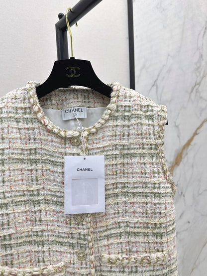 Chan 25fw woven vest