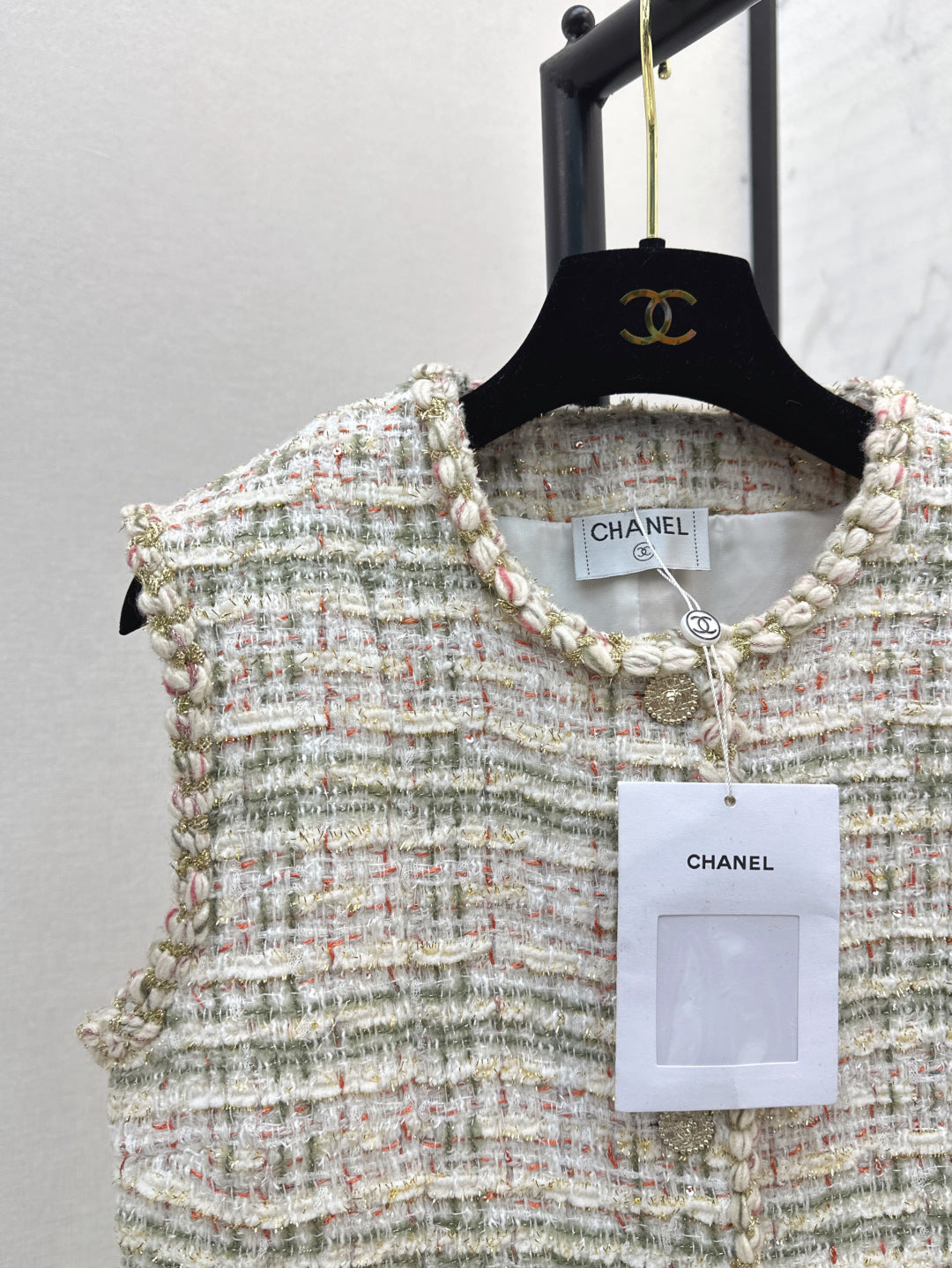 Chan 25fw woven vest