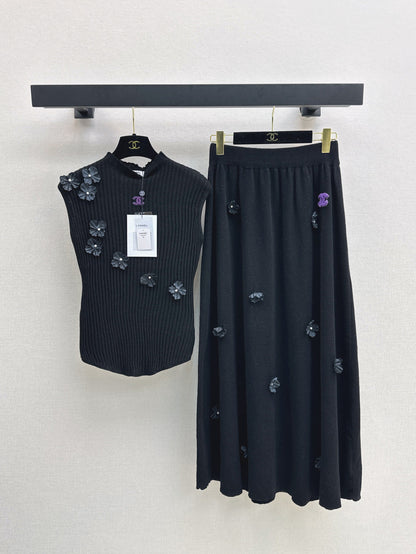 Chan 25fw knitted suit