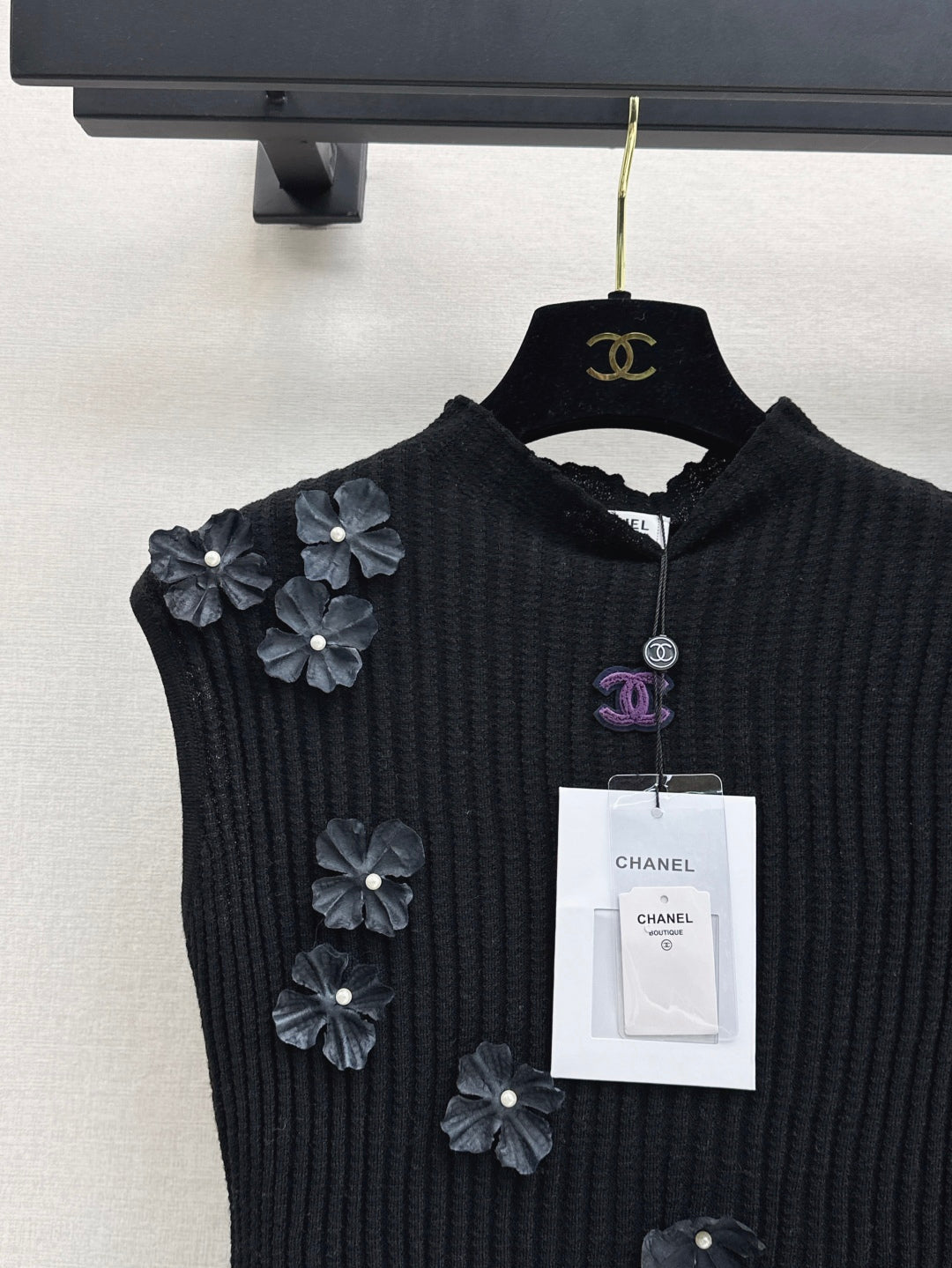 Chan 25fw knitted suit