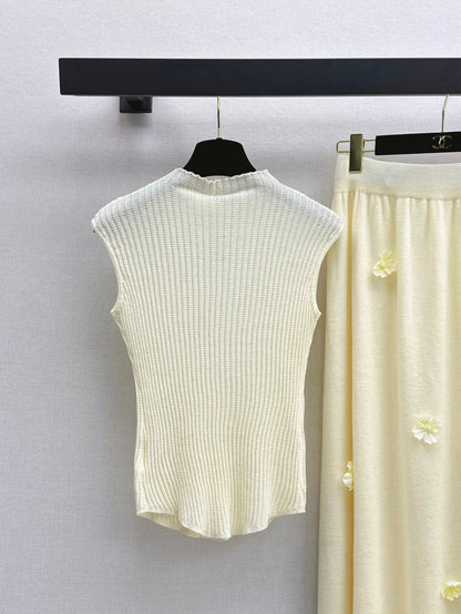 Chan 25fw knitted suit
