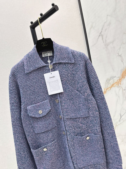 Chan 25fw coco knitted jacket