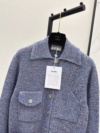 Chan 25fw coco knitted jacket