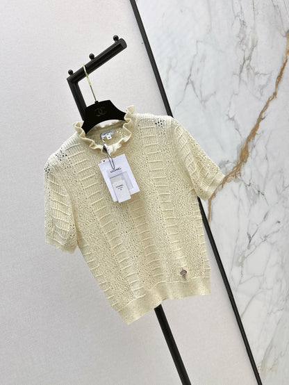 Chan 25fw knitted t-shirt