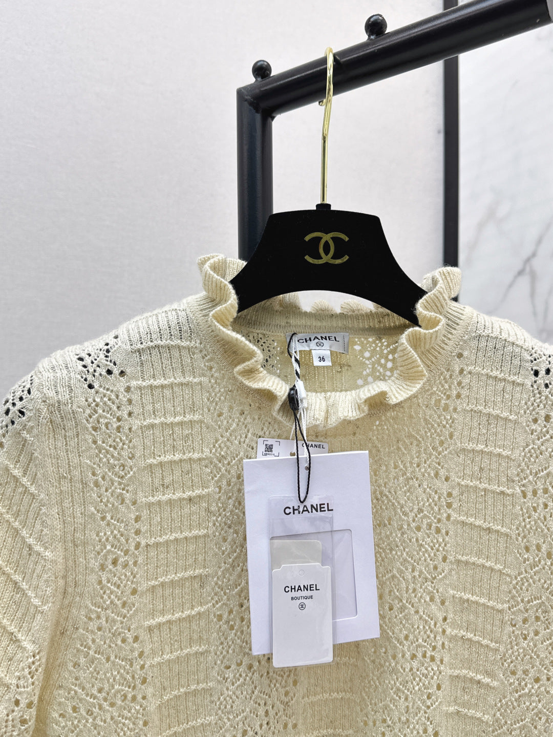 Chan 25fw knitted t-shirt