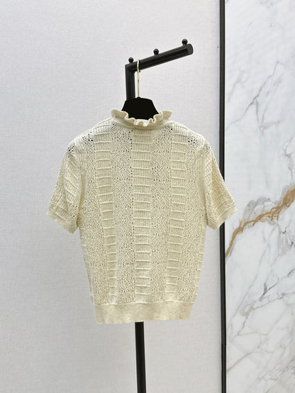 Chan 25fw knitted t-shirt