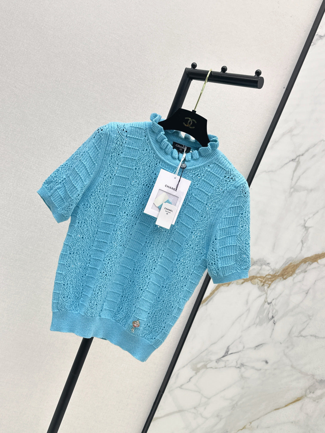 Chan 25fw knitted t-shirt