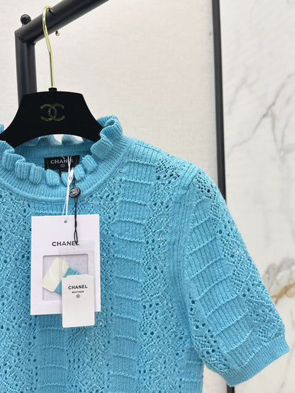 Chan 25fw knitted t-shirt
