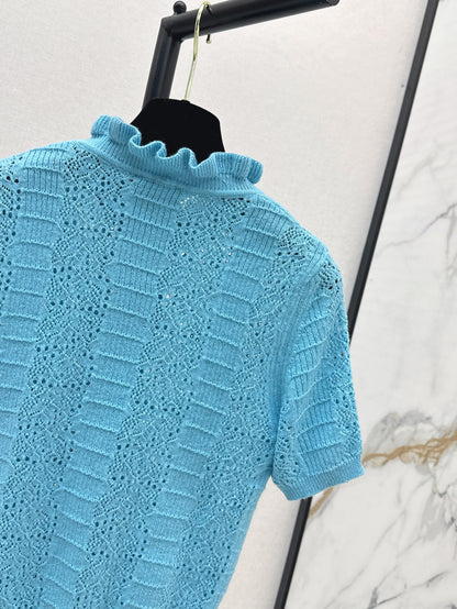 Chan 25fw knitted t-shirt