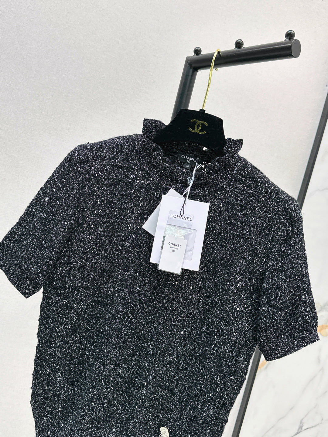 Chan 25fw knitted t-shirt