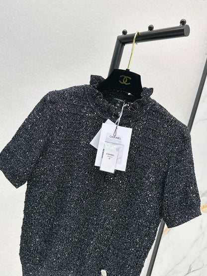 Chan 25fw knitted t-shirt