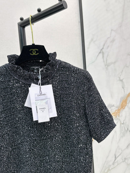 Chan 25fw knitted t-shirt