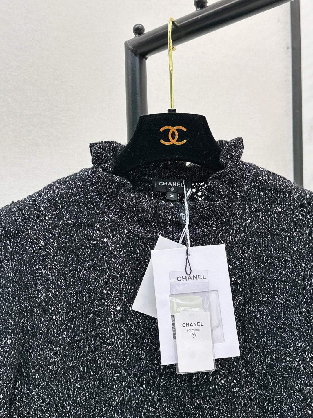 Chan 25fw knitted t-shirt