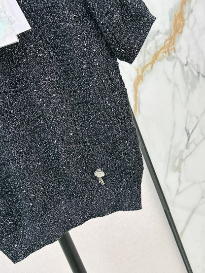 Chan 25fw knitted t-shirt