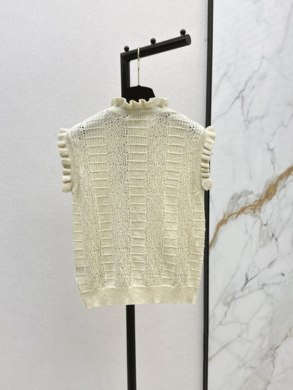 Chan 25fw knitted vest