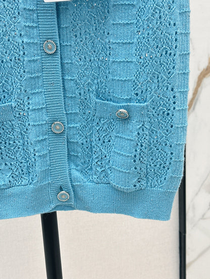 Chan 25fw knitted vest